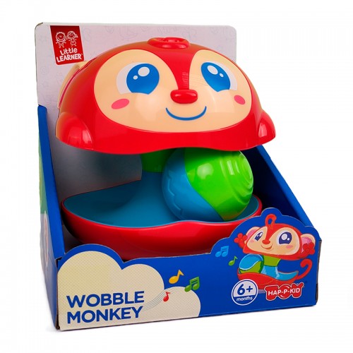 Hap-P-Kid Little Learner Wobbly Monkey | 6 months+